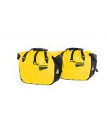 Side bag ENDURANCE Click (pair), yellow, by Touratech Waterproof